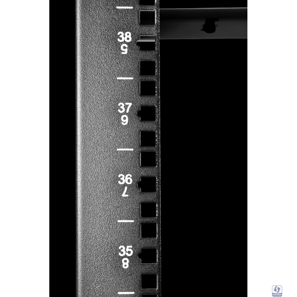 ЦМО Стойка телекоммуникационная серверная 42U, глубина 1000 мм,цвет черный (СТК-С-42.2.1000-9005) (2 коробки)