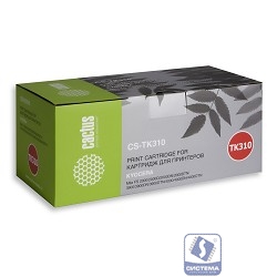 Cactus TK-310 Тонер-картридж  для принтера Kyocera Mita FS 2000/2000D/2000DN/2000DTN/3900/3900DN/3900DTN/4000, черный, 12000 стр. (туба, 480 г.)