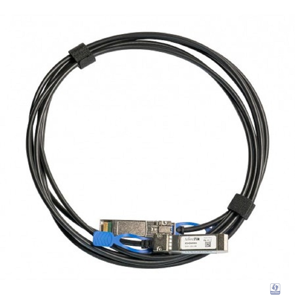MikroTik XS+DA0003 Патч-корд DAC, Direct attach cable Кабель SFP/SFP+/SFP28(1Gbit/10Gbit/25Gbit), 3m