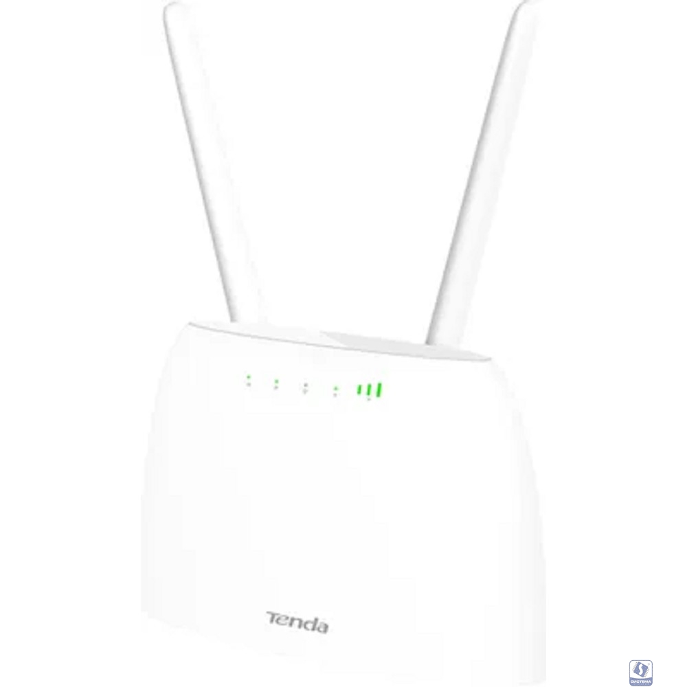 TENDA 4G06 Wi-Fi 4G+ LTE маршрутизатор стандарта N300, 2 внешние антенны , 1-port 10/100Mbps LAN/WAN, 1-port 10/100Mbps LAN, 1-Slot 2FF SIM Card