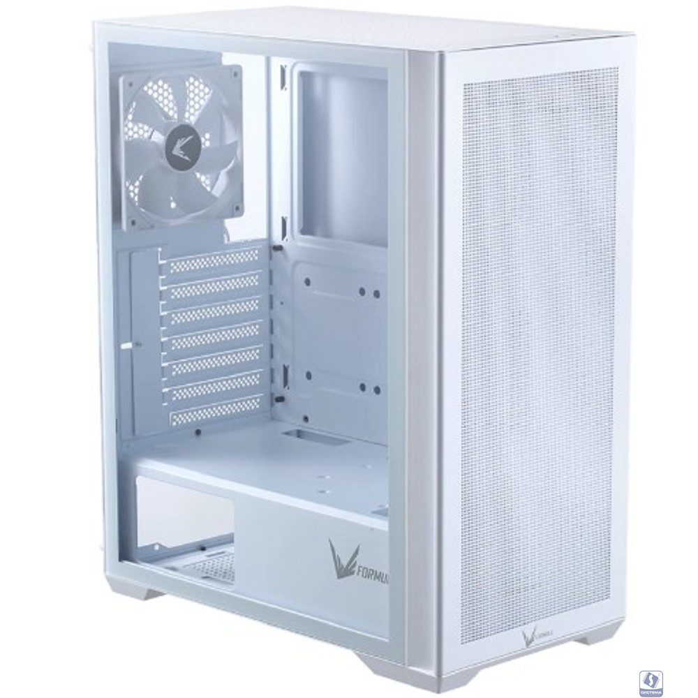 Корпус Formula Air Power G5 белый без БП ATX 1x120mm 1xUSB3.0 1xUSB3.1 audio bott PSU