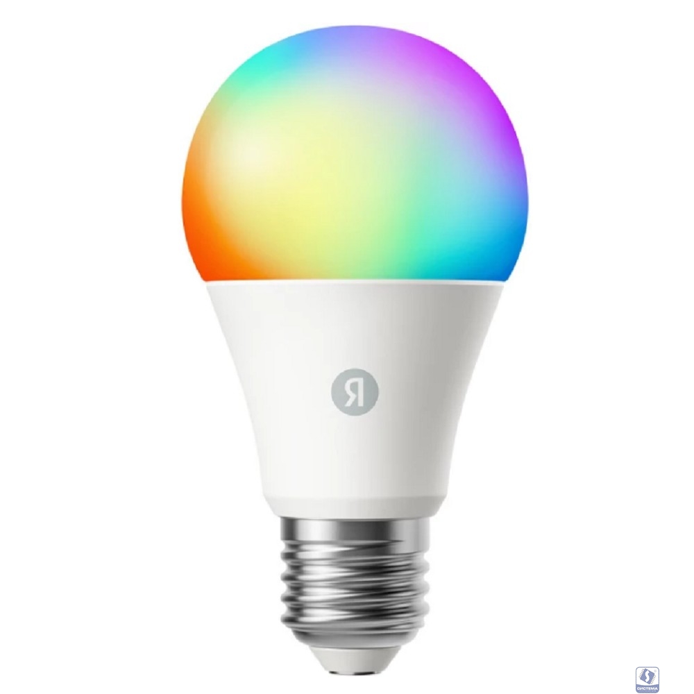Яндекс Умная лампочка Е27, RGB, 1300 Лм, Matter over Wi-Fi (YNDX-00553)