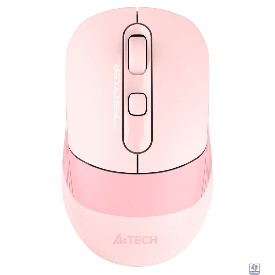 Мышь A4Tech Fstyler FB10C розовый оптическая (2400dpi) беспроводная BT/Radio USB (4but)