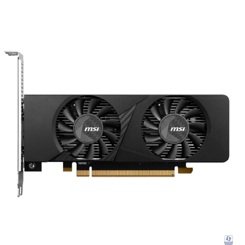 MSI RTX 3050 LP 6G OC NVIDIA GeForce RTX 3050 6Gb GDDR6 1492/14000 HDMIx2 DPx1 HDCP Ret low profile