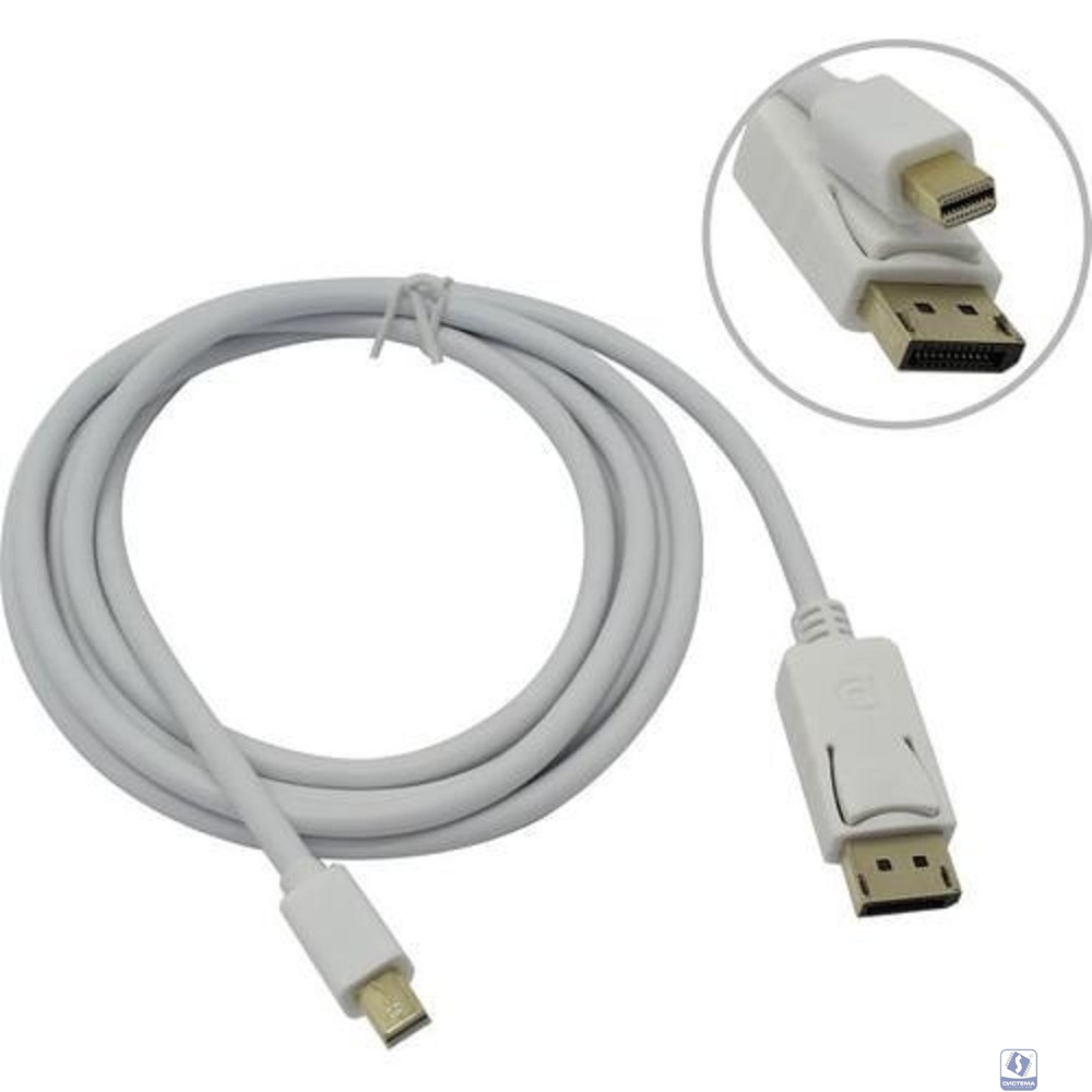 Exegate EX284929RUS Кабель miniDisplayPort-DisplayPort ExeGate EX-CC-mDPM-DPM-1.8 (mini20M/20M, 1,8м)