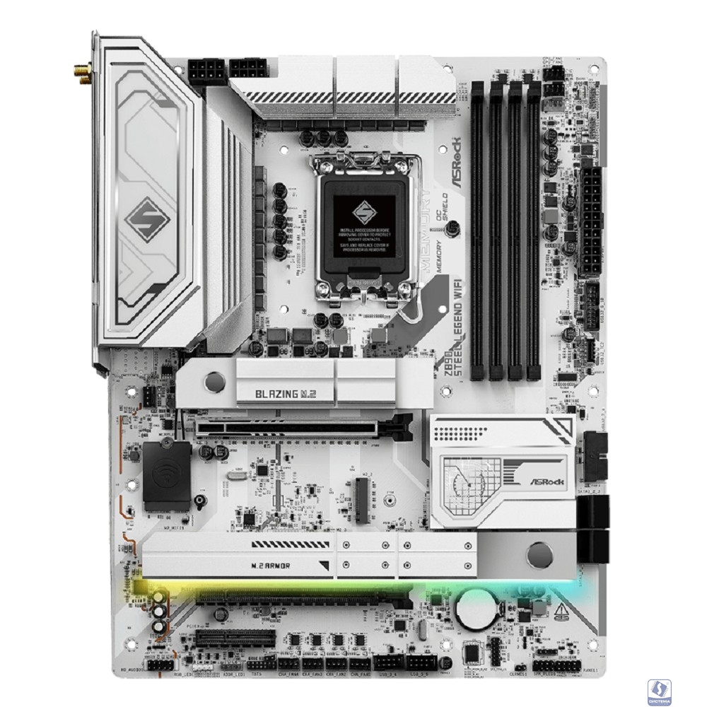 Материнская плата ASRock Z890 STEEL LEGEND WIFI, RTL