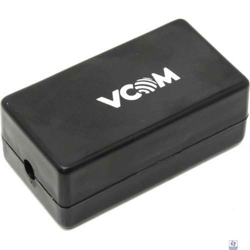 VCOM NM211 Соединительный бокс для витой пары UTP cat. 5e, 6 T568A/B, IDC: krone, черный  [4895182238916]