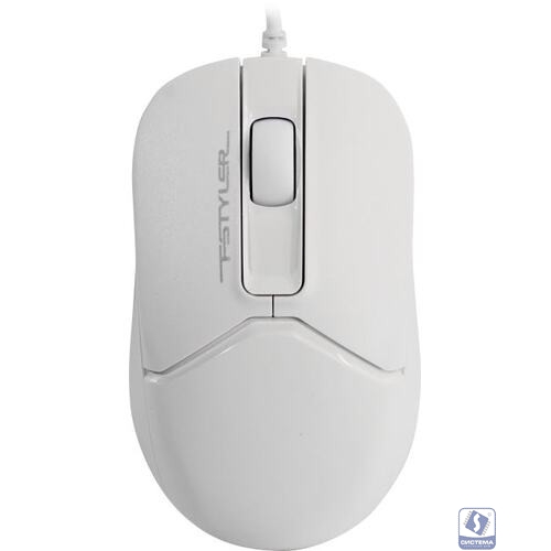 Мышь A4Tech Fstyler FM12 белый оптическая (1200dpi) USB (3but)