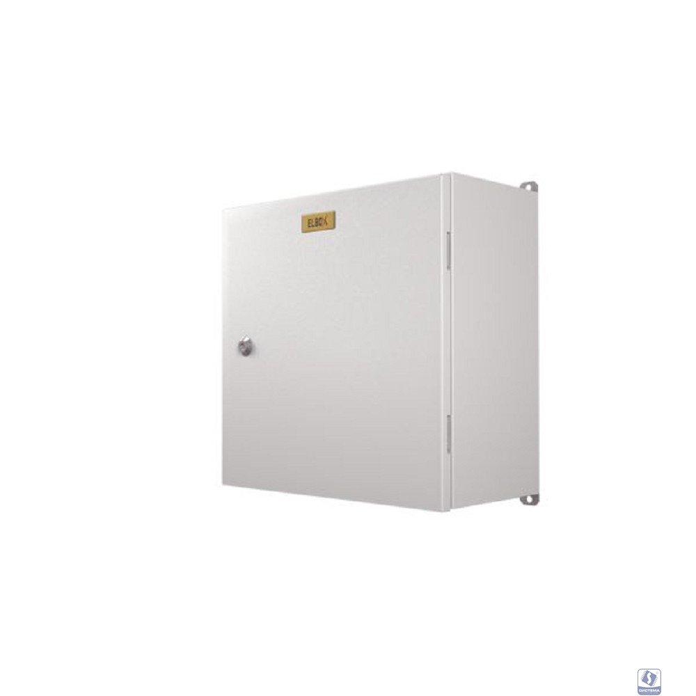 Elbox Электротехнический распределительный шкаф IP66 навесной (В500 x Ш400 x Г210) EMW c одной дверью, нерж. сталь EMW-500.400.210-1-IP66-AISI430