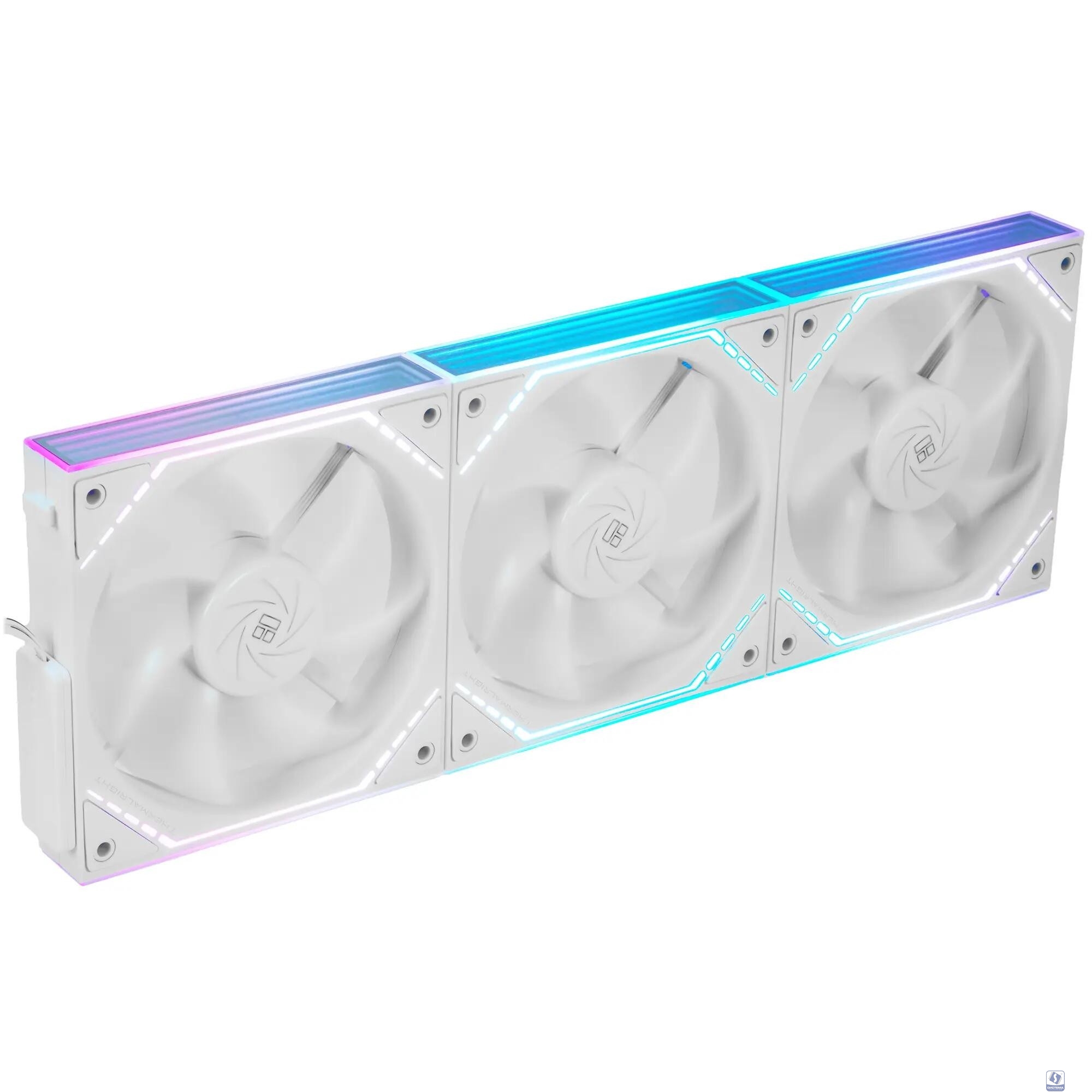 Thermalright Комплект вентиляторов (3 шт.) TL-M12QW-S X3 (Pack of 3) / ARGB / 120mm PWM / TRTLM12QWS.3P