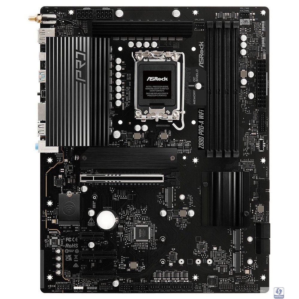 Материнская плата ASRock Z890 PRO-A WIFI, RTL