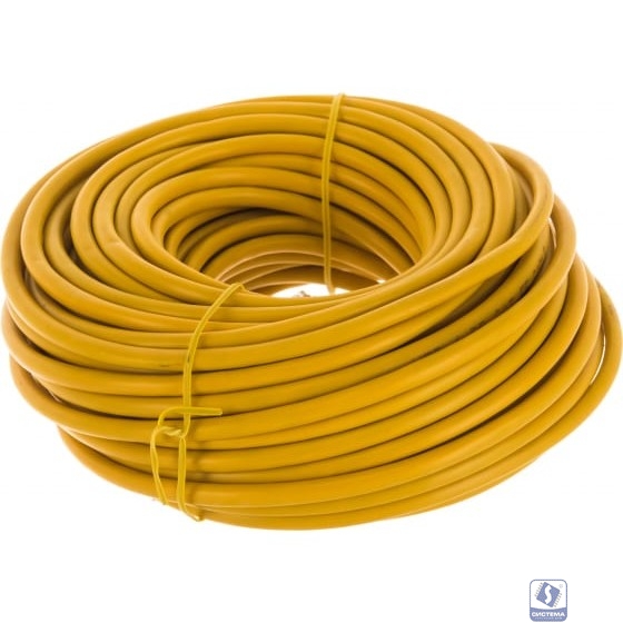 Патч-корд UTP Cablexpert PP12-20M/Y кат.5e, 20м, литой, многожильный (жёлтый)