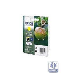 EPSON C13T12944011/4010/4012  Картридж для SX420W, SX425W,  SX525WD,  SX620FW, BX305F,  BX305FW,  BX320FW,  BX525WD,  BX625FWD,  желтый, L (cons ink)