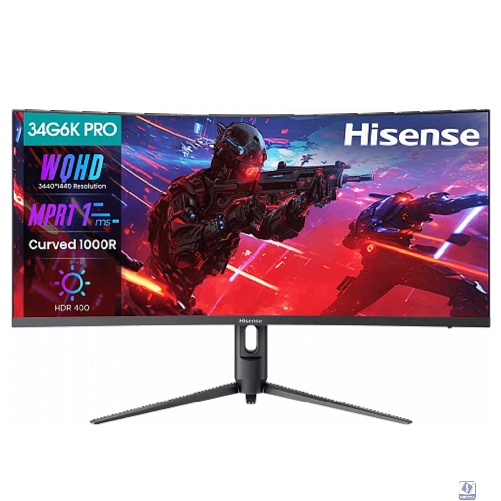 LCD Hisense 34" 34G6K-PRO 