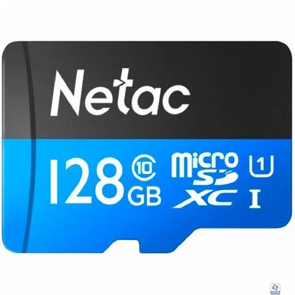 Micro SecureDigital 128GB Netac microSDHC Class10 NT02P500STN-128G-R P500 + adapter