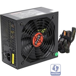 Exegate EX259613RUS Блок питания 850W Exegate 850PPX RTL, ATX, black, APFC, 14cm, 24p+2*(4+4)p, PCI-E,4*IDE,5*SATA,FDD