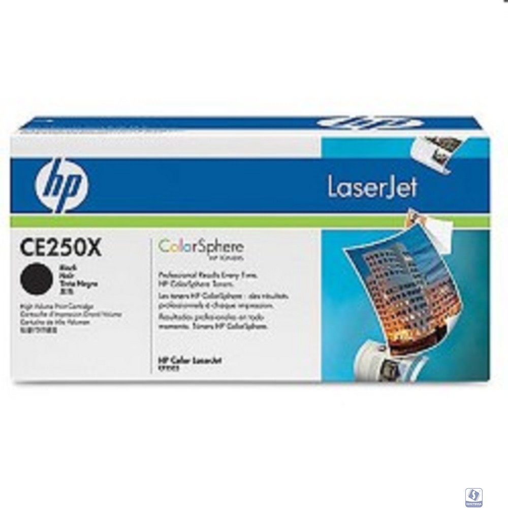HP CE250X Картридж ,Black
