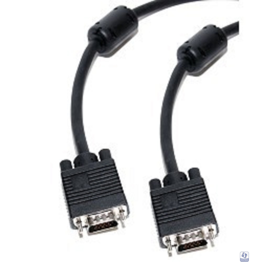 5bites APC-133-018 Кабель VGA сигнальный HD15M/HD15M, ферр.кольца, 1.8м.