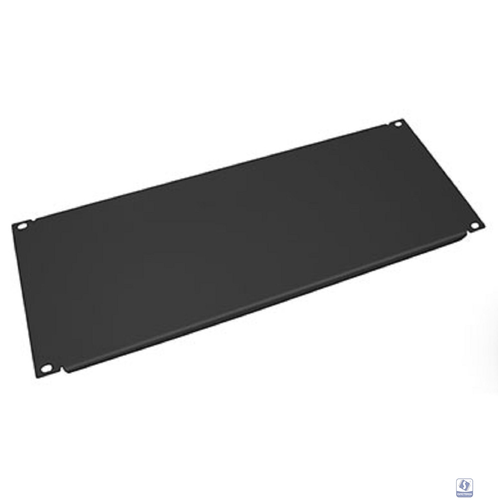 Cabeus SH-J019-4U-BK Заглушка (Фальш-Панель) 19" 4U, цвет черный (RAL 9004)