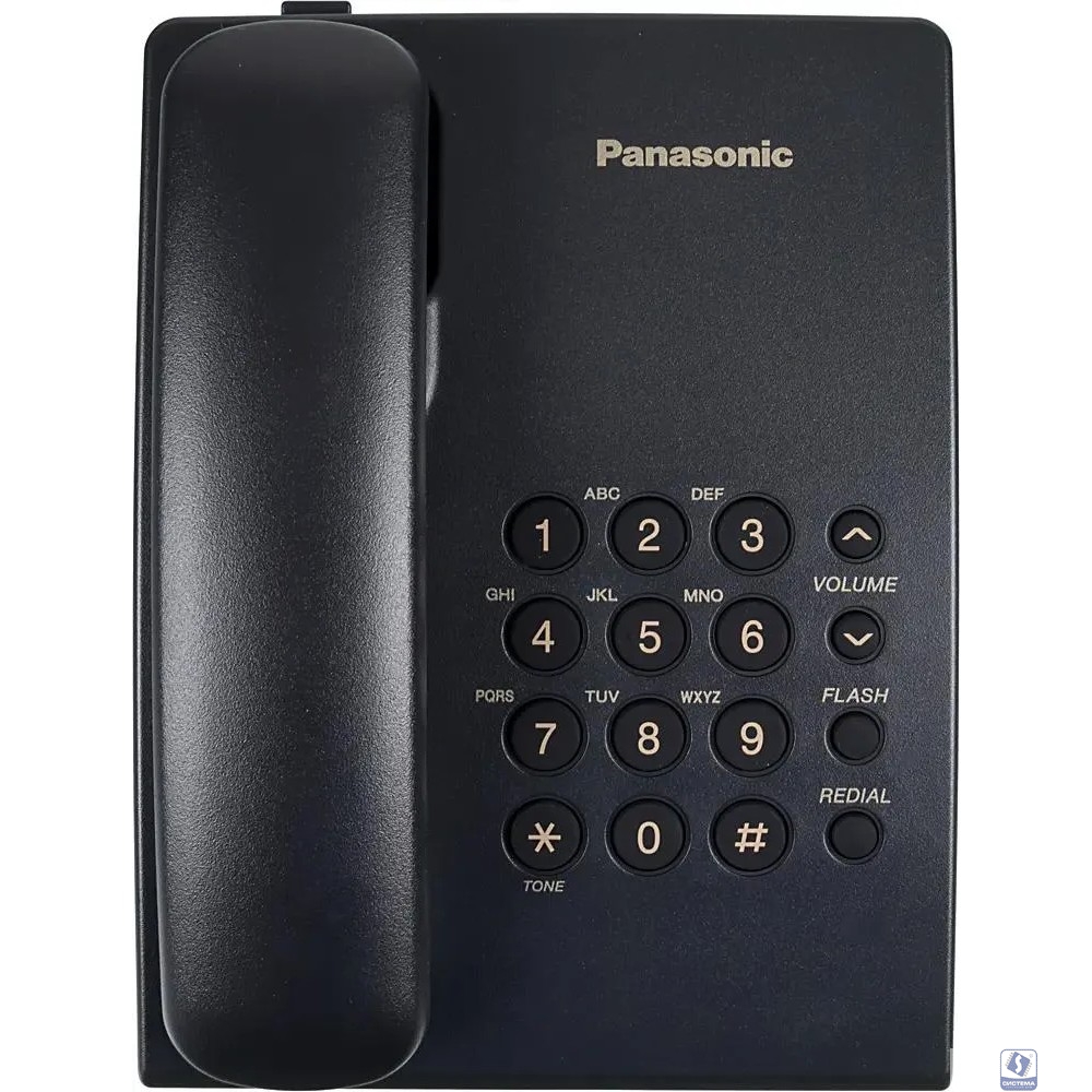 Panasonic KX-TS2350RUB (черный) 