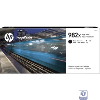 HP T0B30A Картридж 982X High Yield, Black 