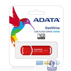 A-DATA Flash Drive 32Gb UV150 AUV150-32G-RRD 
