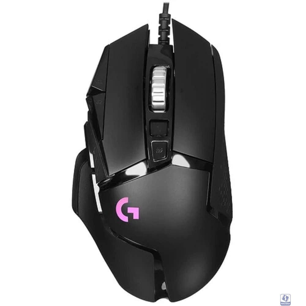 910-005474/910-005471/910-005469 Logitech Игровая мышь G502 HERO High Performance Gaming Mouse, чёрный