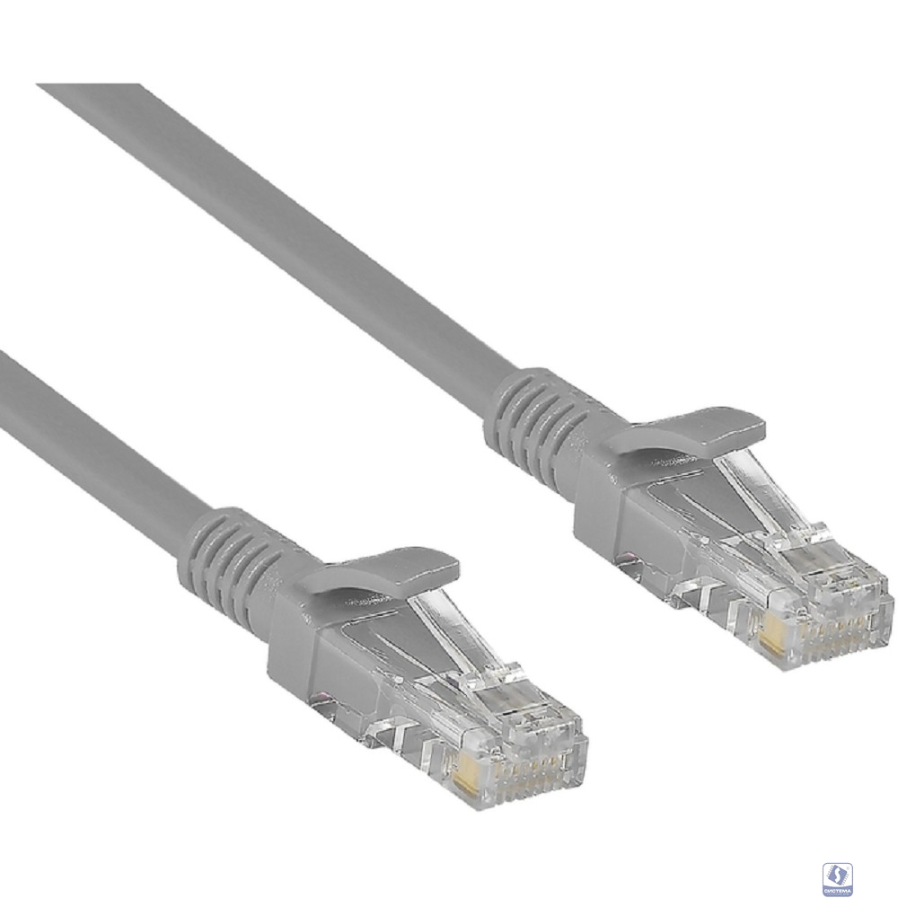 Exegate EX272304RUS Патч-корд UTP-RJ45-RJ45-5e-50M-GY, UTP, cat.5e, 50м, серый