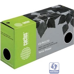 Cactus 109R00747 Тонер Картридж Cactus CS-PH3150 черный для Xerox Phaser 3150, 3150b, 3150n, 3151  (5000стр.)