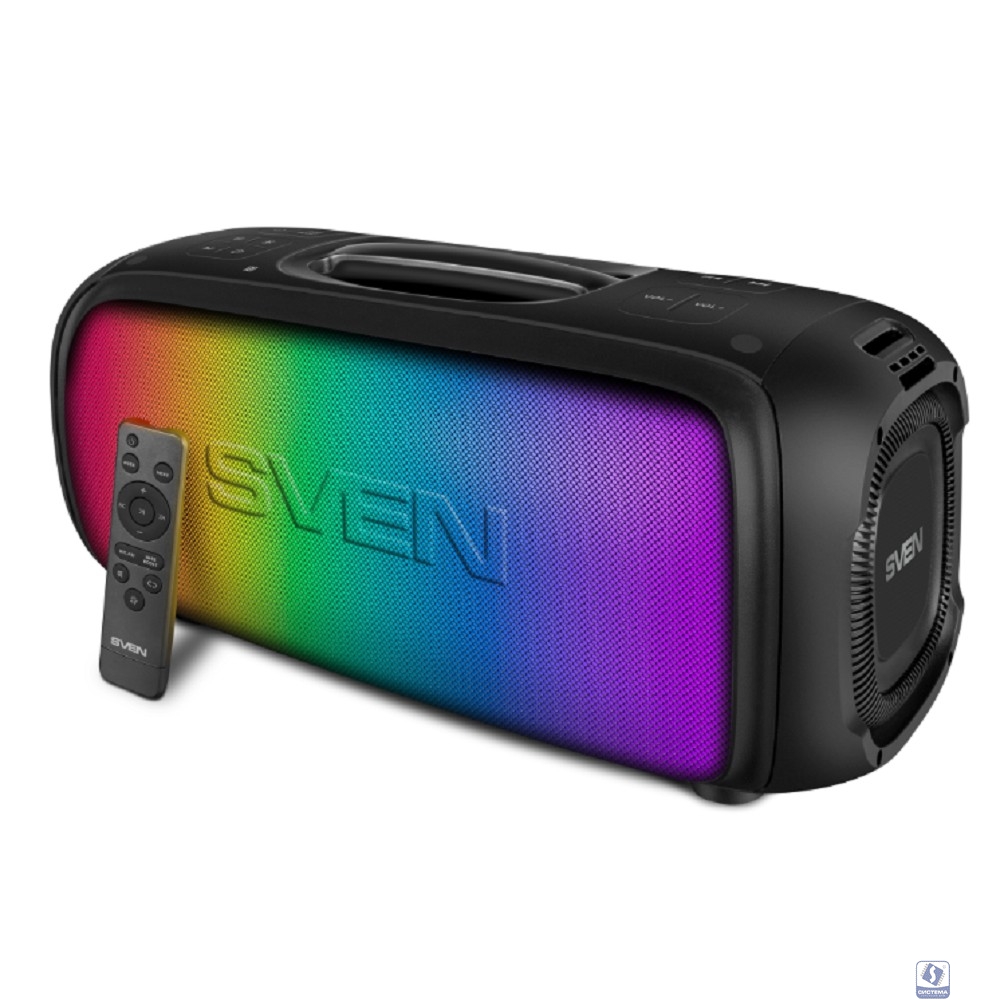 Колонка порт. Sven PS-860 черный 100W 1.0 BT/3.5Jack 5400mAh (SV-022518)