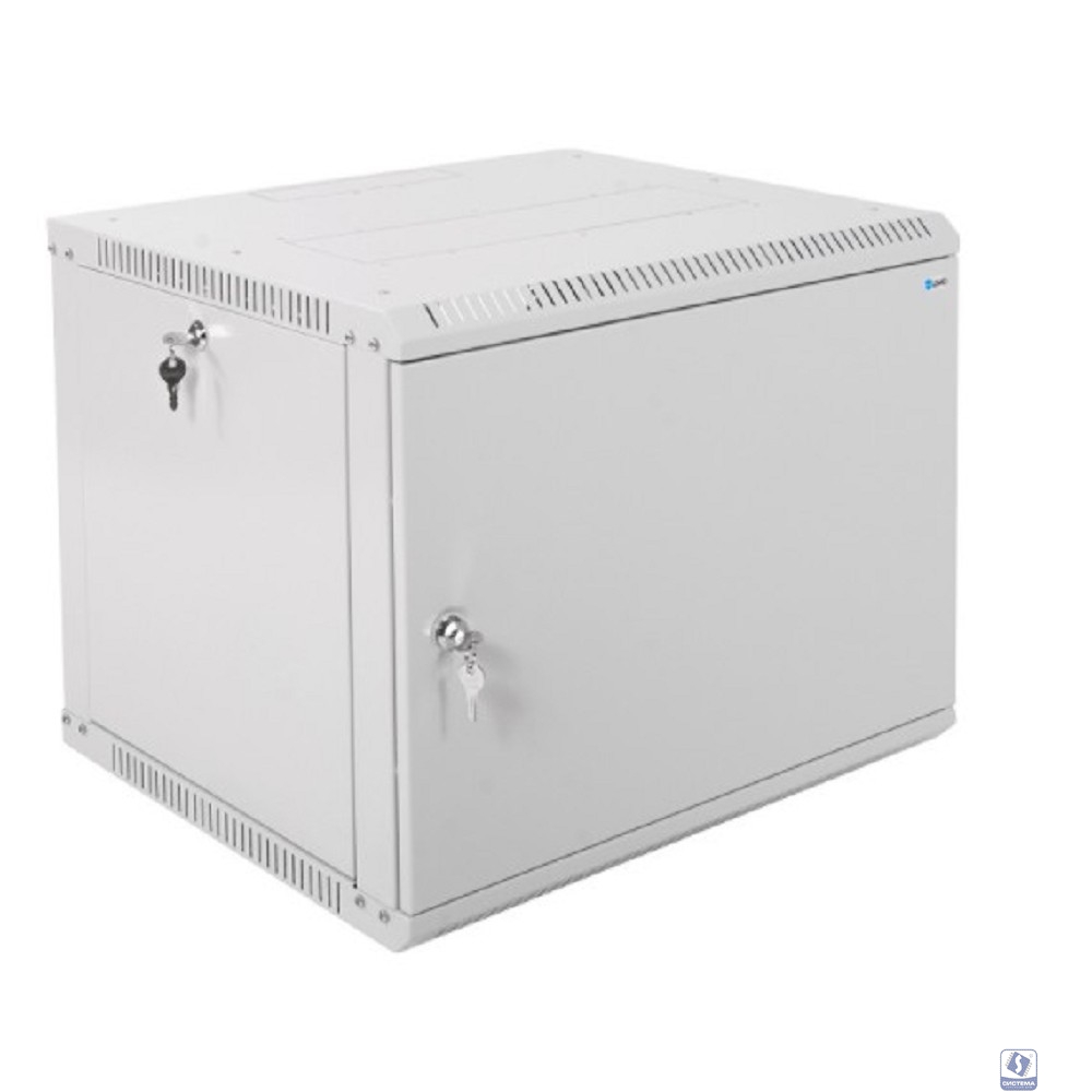 ЦМО Шкаф телекоммуникационный настенный разборный 9U (600х520) дверь металл (ШРН-Э-9.500.1) (1 коробка)
