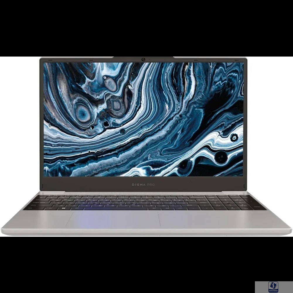 Ноутбук Digma Pro Breve Ryzen 5 7430U/16Gb/SSD512Gb/15.6"/IPS/FHD/W11Pro/silver/4500mAh
