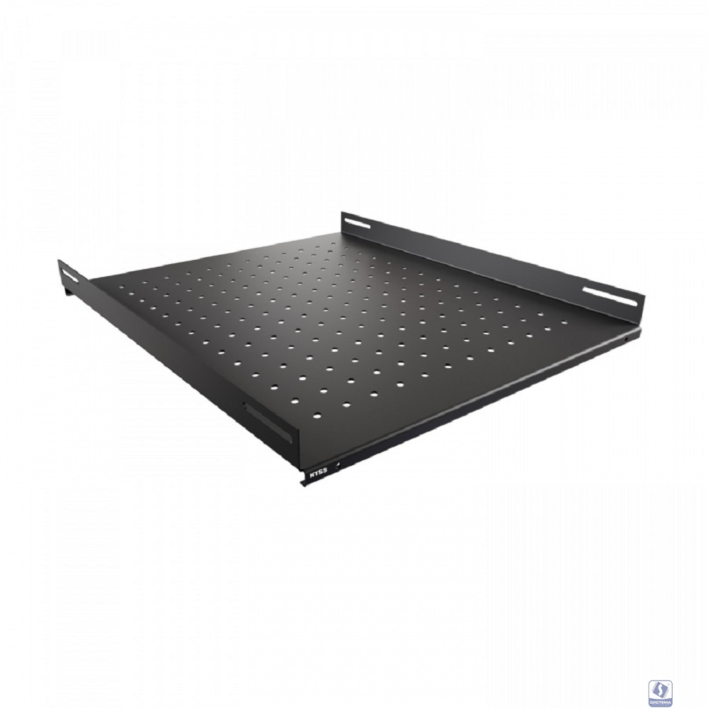 NTSS Полка стационарная NTSS 470х550мм, для напольных шкафов глубиной 800мм, нагрузка до 100кг, черный RAL 9005 NTSS-FS-H-800-BL