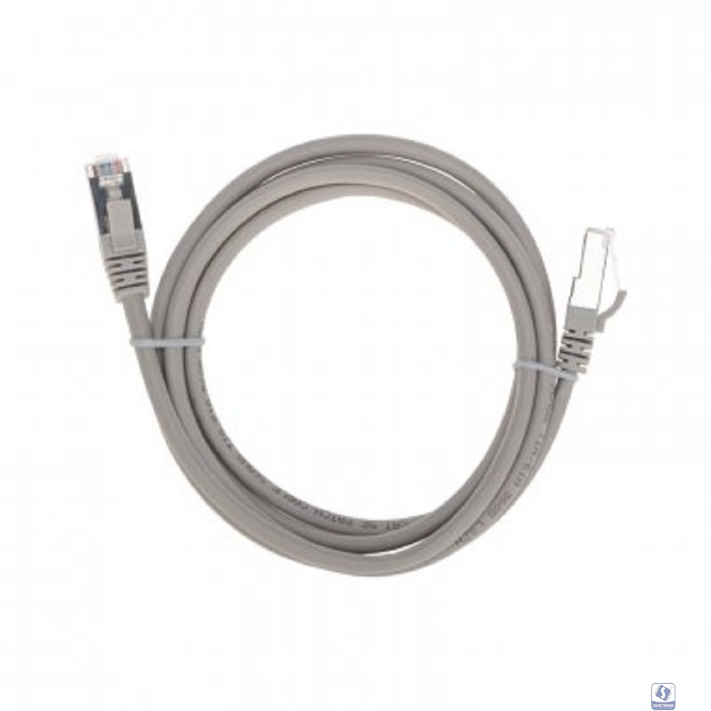 Rexant (02-0110-105) Патч-корд F/UTP, CAT 5e, RJ45-RJ45, 26AWG, LSZH, серый, 1,5м