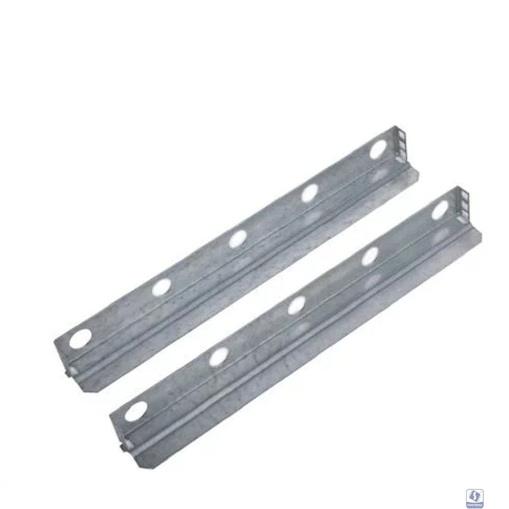 ЦМО Комплект уголков опорных (направляющие) для настенных шкафов, глубина 450 мм, нагрузка до 50 кг. (УО-45.2)