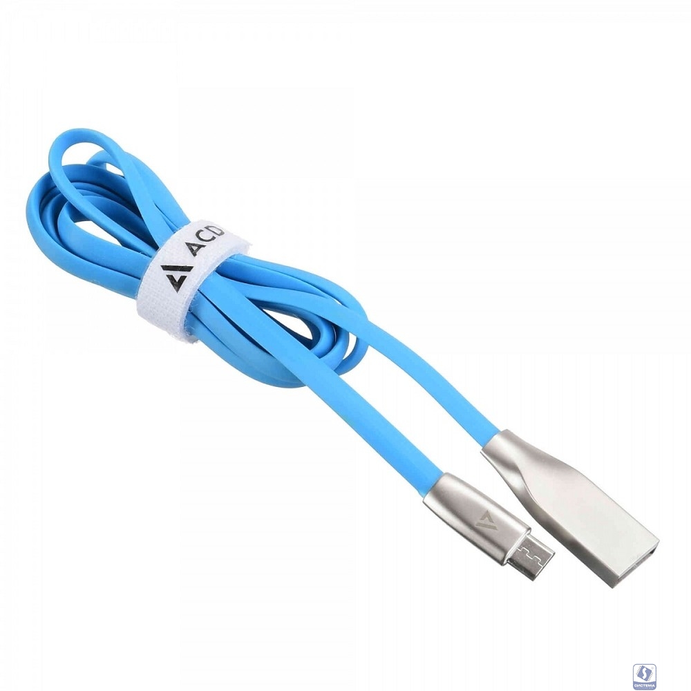 Кабели USB ACD USB кабель ACD-Infinity MicroUSB ; USB-A TPE, 1.2м, синий (ACD-U922-M1L)