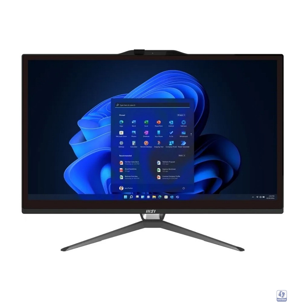 MSI Pro AP222T 14M AiO [9S6-AC0151-666] Black 21,5" 