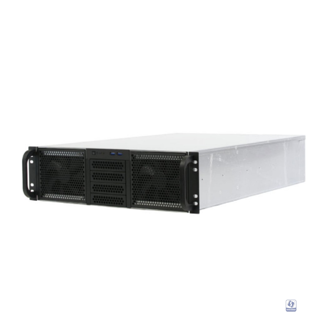 Procase RE306-D0H14-E8-55 Корпус 3U server case,0x5.25+14HDD,черный,без блока питания(2U,2U-redundant),глубина 550мм,MB EATX 12"x13",8slot