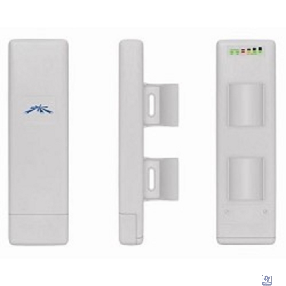 UBIQUITI NSM2 NanoStation M2 Точка доступа Wi-Fi, Рабочая частота 2412-2462 МГц, Усиление 10,4 - 11,2 dBi (NSM2(EU))