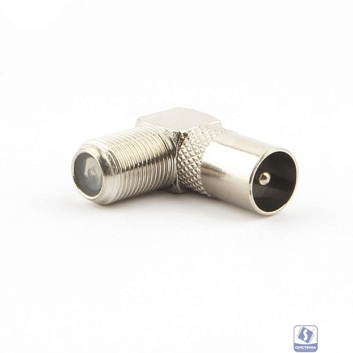 Cablexpert Переходник F (мама) / TV (папа), 90 градусов, блистер (APL-FTVM-02)