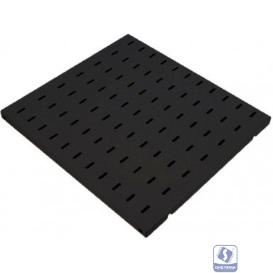 ЦМО Полка усиленная для аккумуляторов, грузоподъёмностью 200 кг., глубина 580 мм, цвет черный СВ-58АК-9005