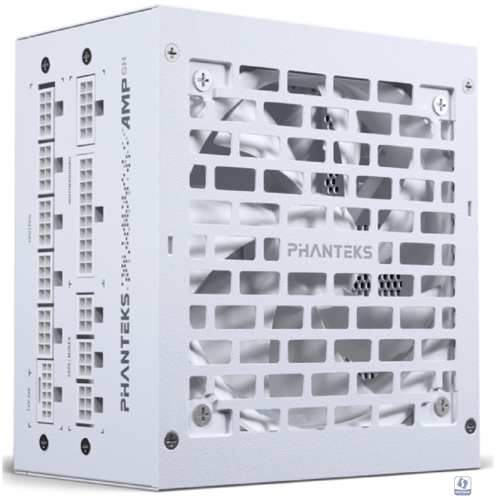 PHANTEKS AMP GH 850W (80 Plus Gold, ATX 3.1, PCIe 5.1, APFC, 120mm Fan, Fully Modular, White) / PH-P850GH_WT01