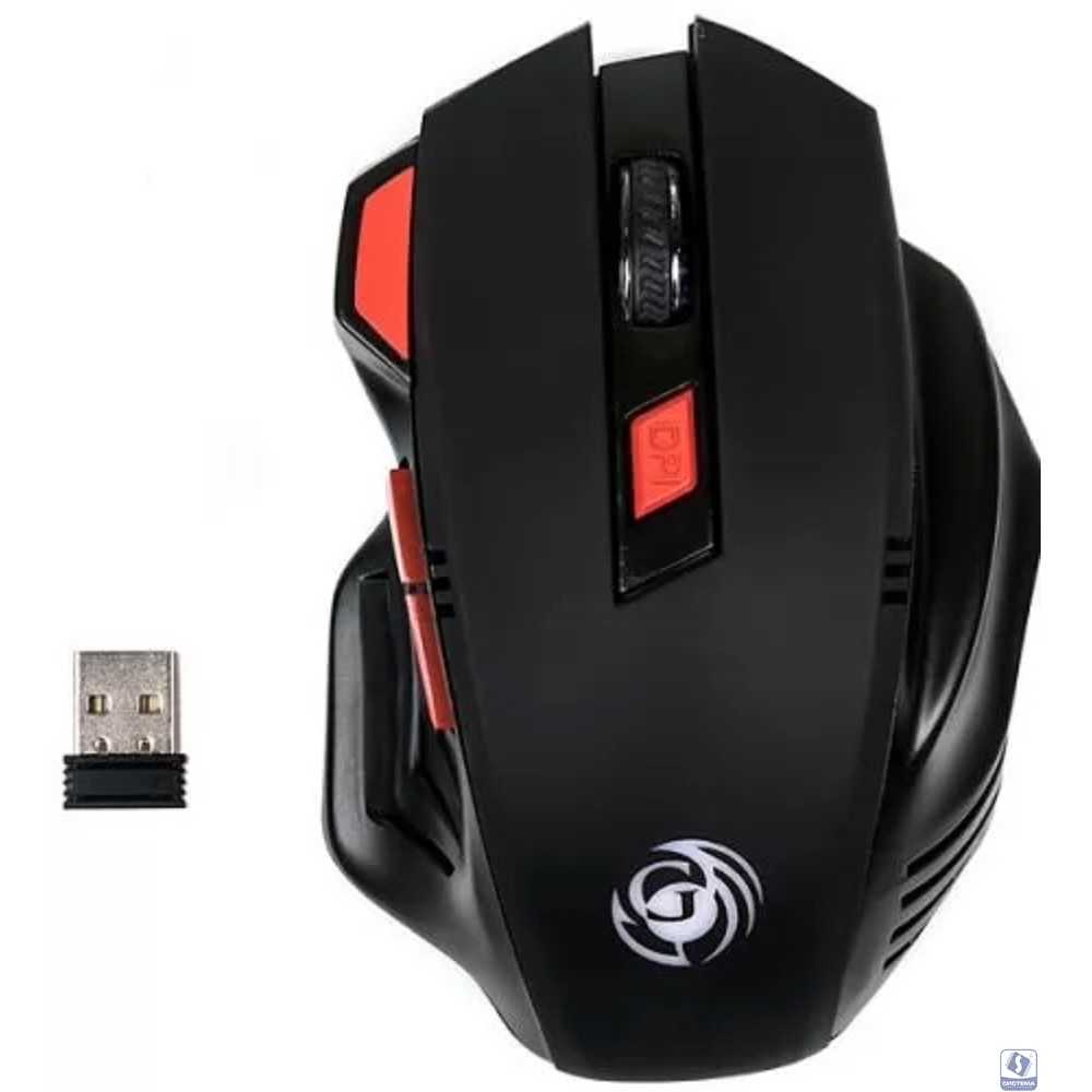 Мышь MRGK-14UR Dialog Gan-Kata RF 2.4G Optical - игровая, 6 кнопок+ролик, RGB подсветка, USB