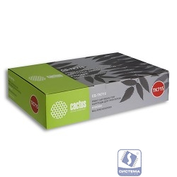 CACTUS TK-715 Тонер-картридж (CS-TK715) для МФУ Kyocera Mita KM 3050/4050/5050, 34 000 стр. (туба, 1750 г.)