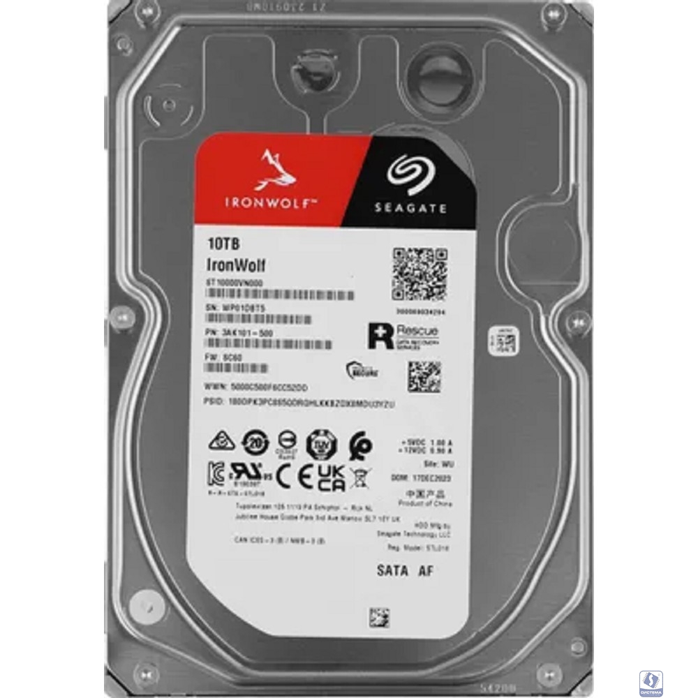 10TB Seagate IronWolf (ST10000VN000) 