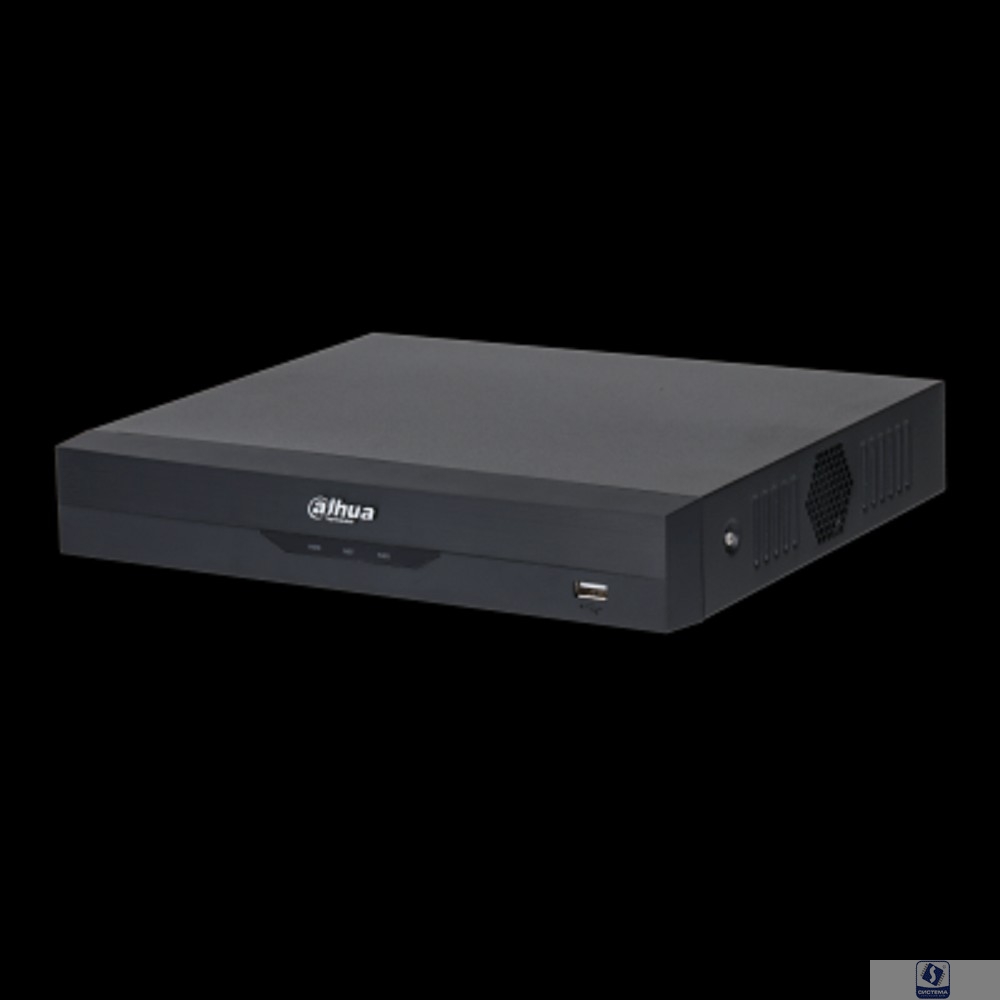 DAHUA DH-XVR4116HS-I/T 16-канальный HDCVI-видеорегистратор c SMD ; HDCVI, AHD, TVI, IP, CVBS; 1 SATA III до 16Тбайт; видеоаналитика 1 HDMI, 1 VGA; сеть: 1 RJ45 100Мбит/с; аудиовх/вых: 1/1