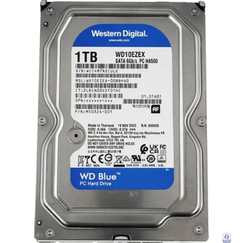 1TB WD Blue (WD10EZEX) 