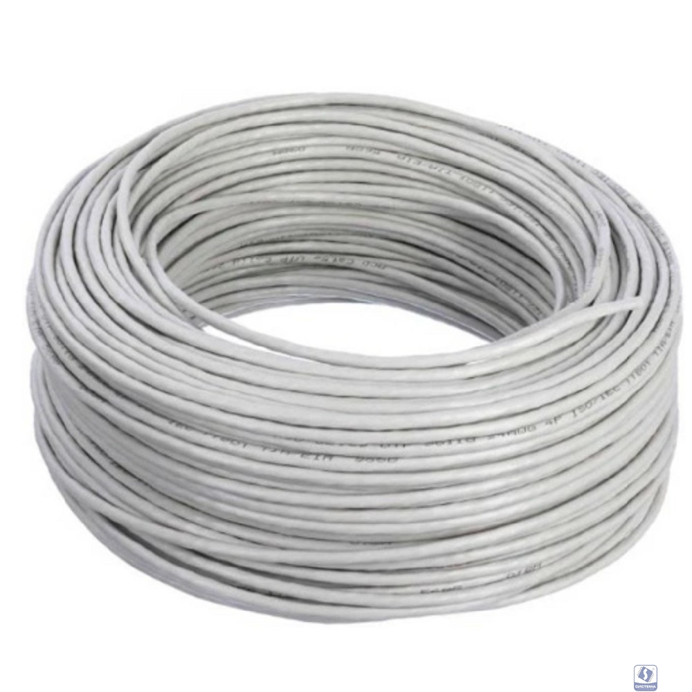 Кабель ACD Кабель ACD-LBU5E-3HA |ACD-LBU5E-3HA| Cat5e UTP 24AWG 4Pair Solid type 0.50мм CCA(25%), LSZH,305м |ACD-LBU5E-3HA| бухта, Серый (741968) 