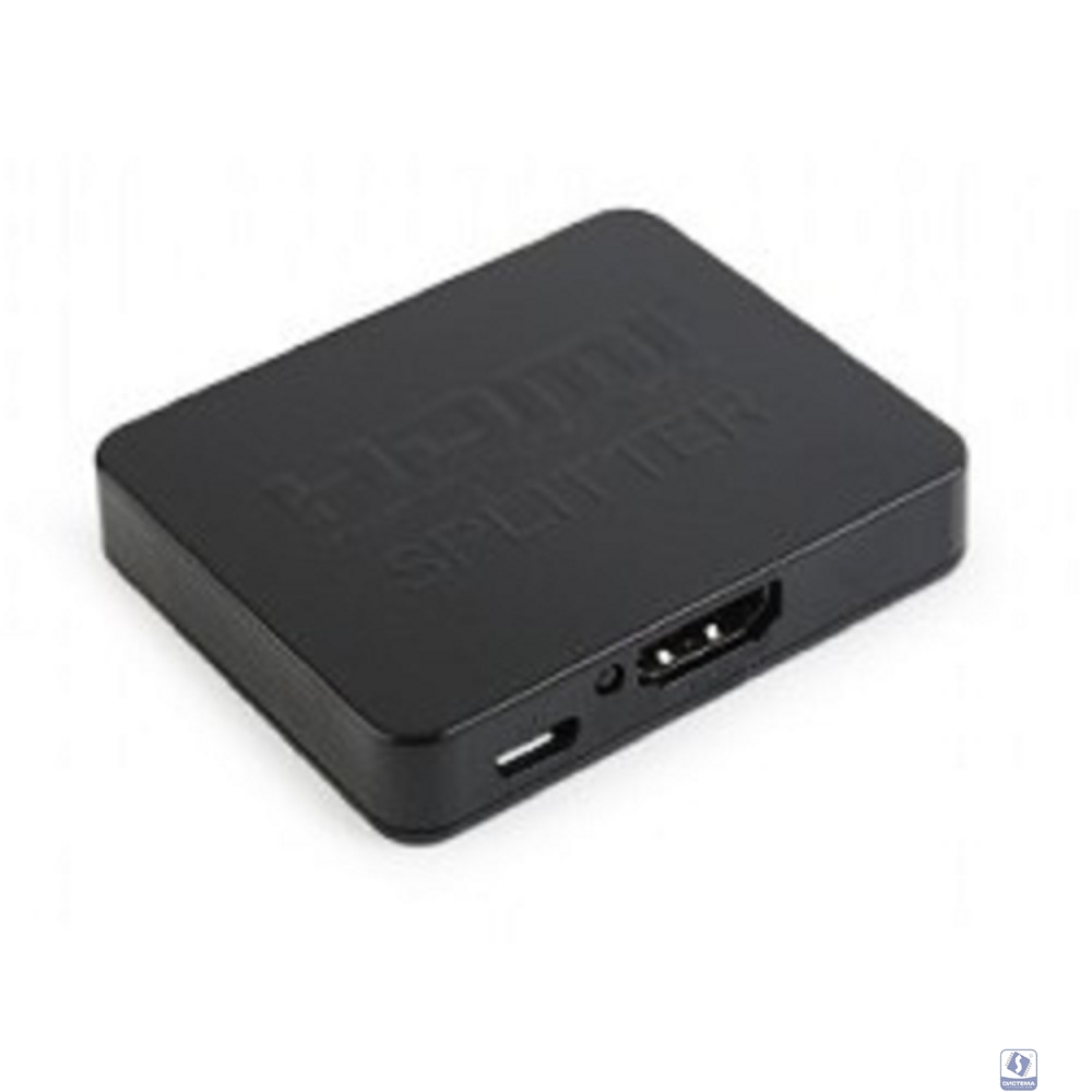 Cablexpert DSP-2PH4-03 Разветвитель HDMI Cablexpert DSP-2PH4-03, HD19F/2x19F, 1 компьютер => 2 монитора, Full-HD, 3D, 1.4v