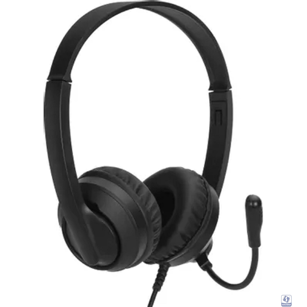 Oklick Наушники с микрофоном Оклик HS-M500 черный накладные (1900379)